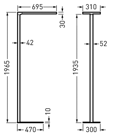 ĐÈN ĐỨNG LED TRILUX - TAGO S CDP 7500-840 ETDS 03 EU, 7257258