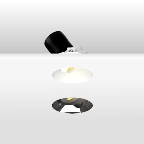 LED DOWNLIGHT ELR - VASARI 3 ROUND TILT TRIMLESS