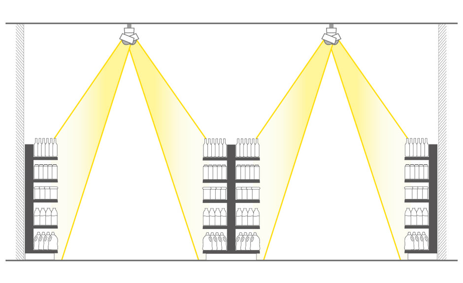 ĐÈN LED RỌI RAY TRILUX - JUNO TWIN