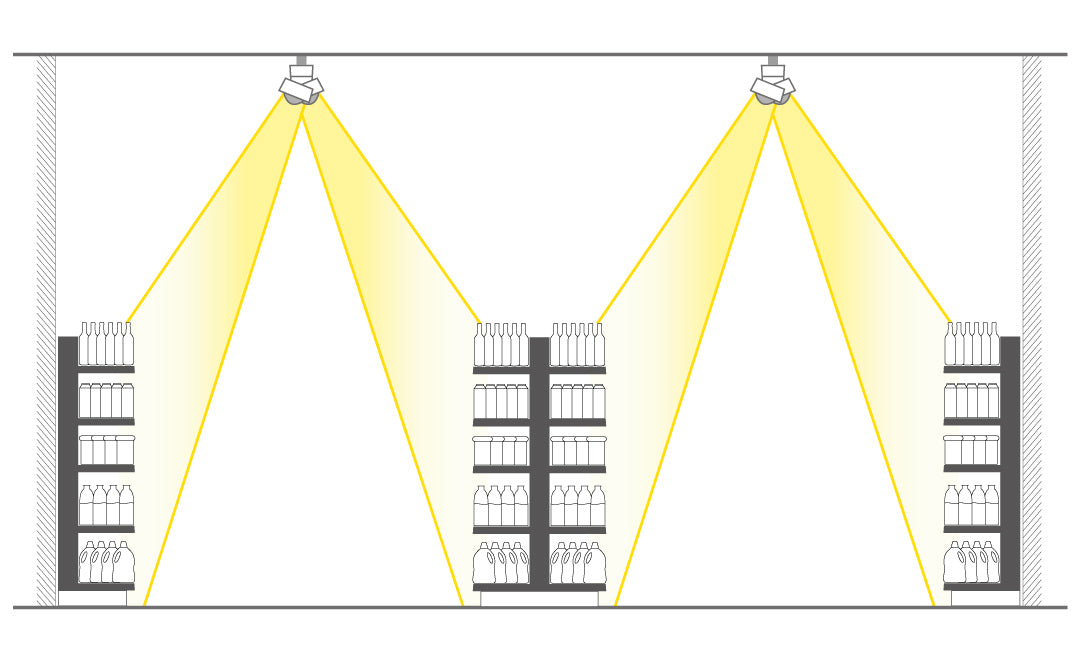 ĐÈN LED RỌI RAY TRILUX - JUNO TWIN